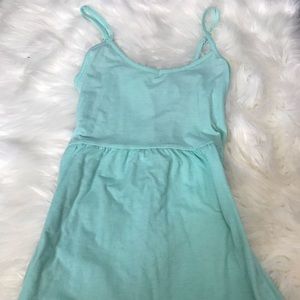 Mint Green Tank Top Dress